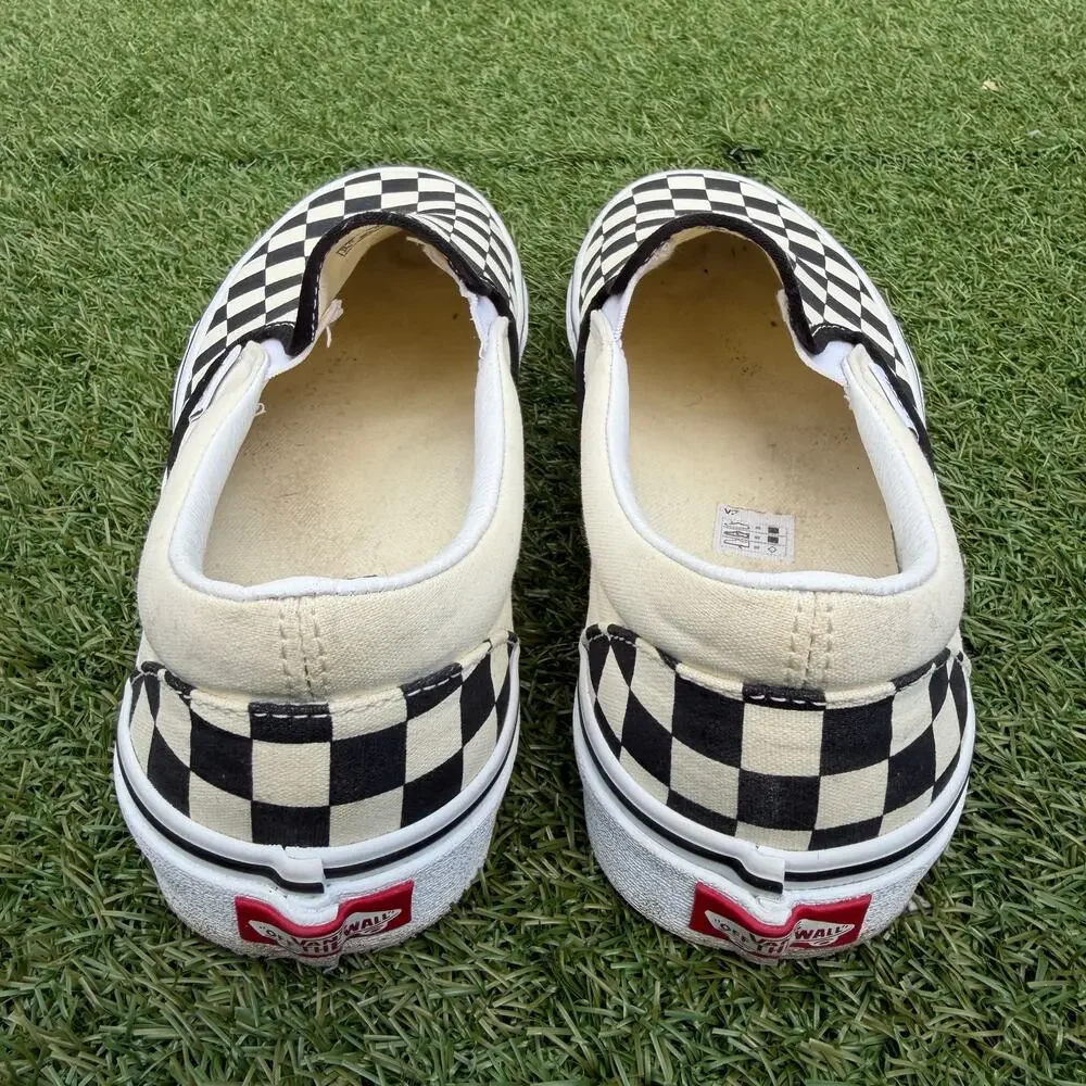 Vans Classic Checkerboard Slip-On Sneakers - Picture 2 of 5